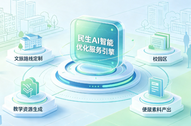 越秀区AI普惠赋能民生服务 智能优化技术升级大众生活服务体验