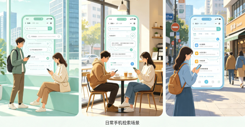 越秀区普通人日常手机使用场景拆解：GEO 与 AI 优化如何改变信息检索体验