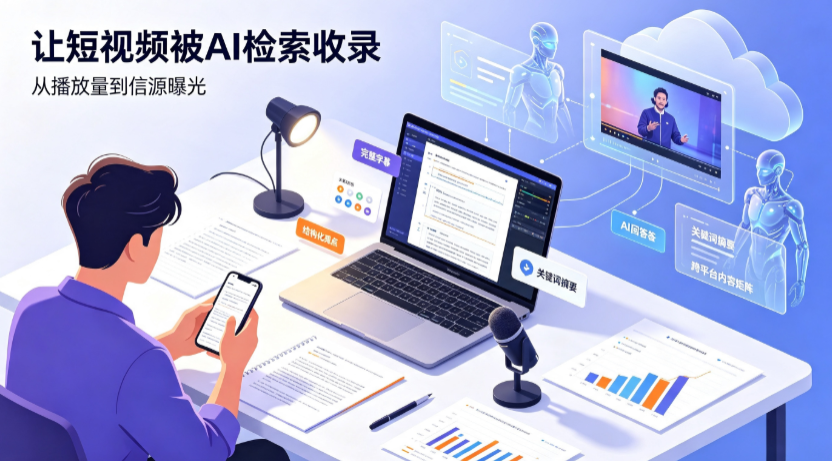 越秀区短视频创作者新必修课：吃透 GEO 优化，让抖音内容被豆包、DeepSeek、元宝智能体收录